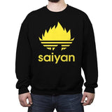 Saiyan - Crew Neck Sweatshirt Crew Neck Sweatshirt RIPT Apparel Small / Black