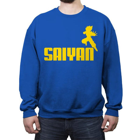 SAIYAN - Crew Neck Sweatshirt Crew Neck Sweatshirt RIPT Apparel Small / Royal