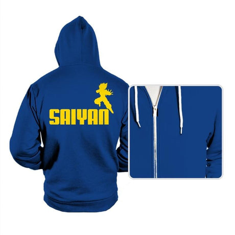 SAIYAN - Hoodies Hoodies RIPT Apparel Small / True Royal