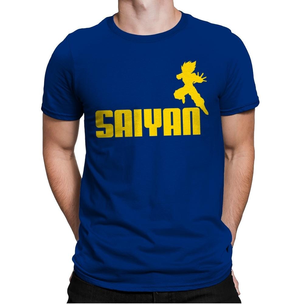 SAIYAN - Mens Premium T-Shirts RIPT Apparel Small / Royal