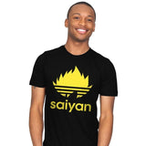 Saiyan - Mens T-Shirts RIPT Apparel Small / Black