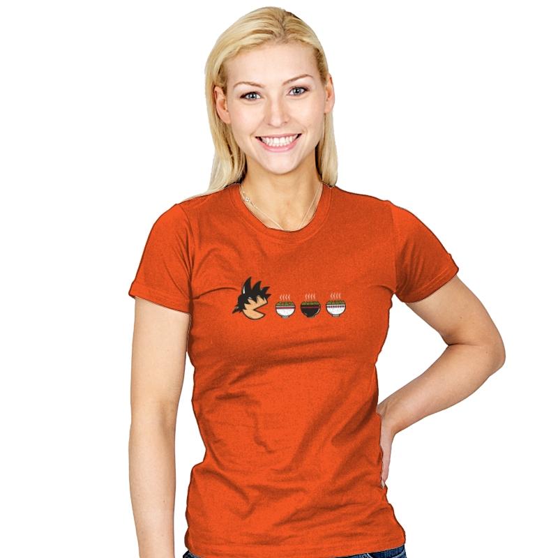 Saiyan-Pac - Womens T-Shirts RIPT Apparel Small / Orange