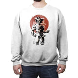 Saiyan Sun - Crew Neck Sweatshirt Crew Neck Sweatshirt RIPT Apparel