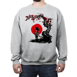 Saiyan Under the Sun - Crew Neck Sweatshirt Crew Neck Sweatshirt RIPT Apparel Small / Sport Gray