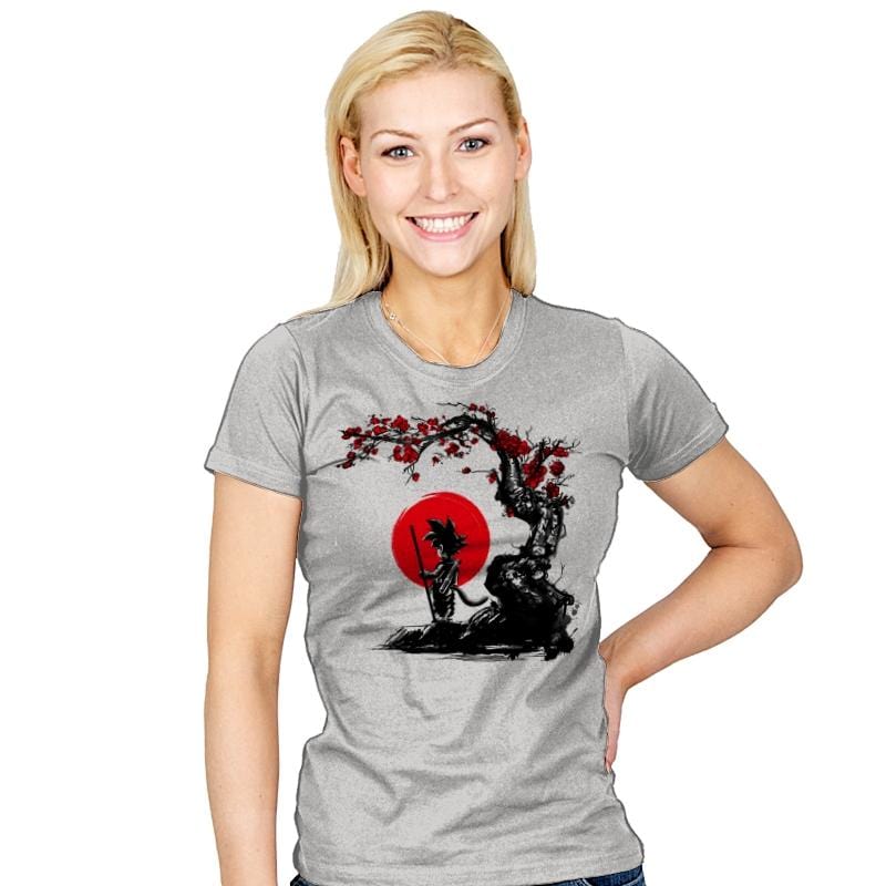 Saiyan Under the Sun - Womens T-Shirts RIPT Apparel