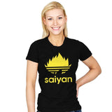 Saiyan - Womens T-Shirts RIPT Apparel Small / Black