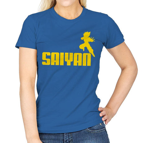SAIYAN - Womens T-Shirts RIPT Apparel Small / Royal