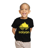 Saiyan - Youth T-Shirts RIPT Apparel X-small / Black