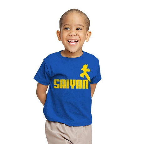 SAIYAN - Youth T-Shirts RIPT Apparel X-small / Royal