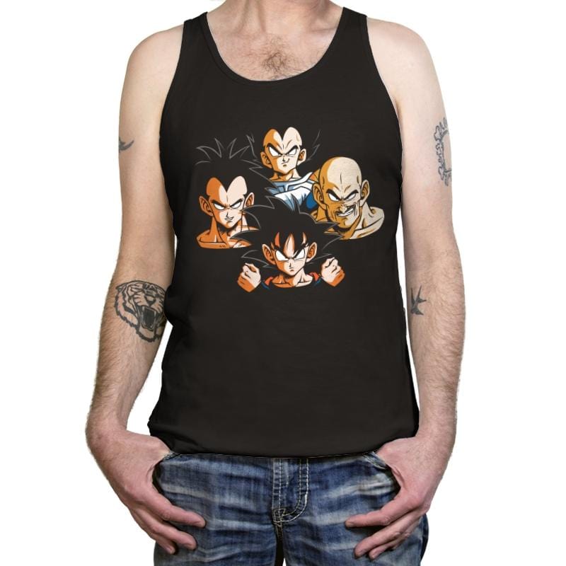 Saiyans Rhapsody - Tanktop Tanktop RIPT Apparel