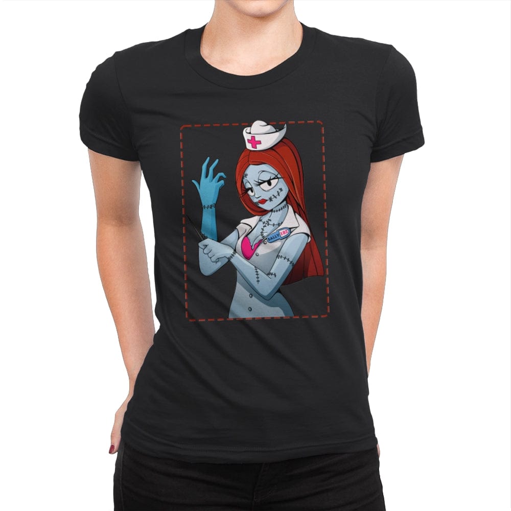 Sally 182 - Womens Premium T-Shirts RIPT Apparel Small / Black