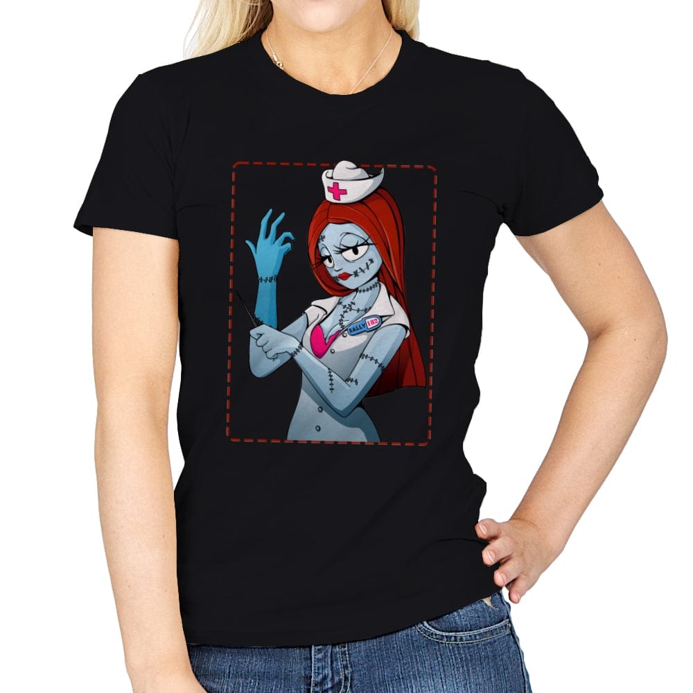 Sally 182 - Womens T-Shirts RIPT Apparel Small / Black