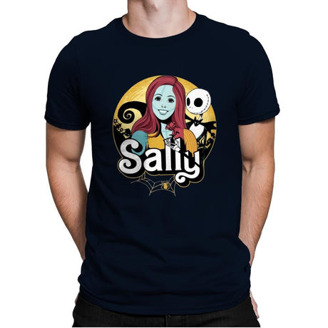 Sally - Anytime - Mens Premium T-Shirts RIPT Apparel Small / Midnight Navy