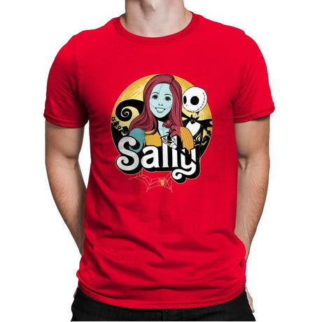 Sally - Anytime - Mens Premium T-Shirts RIPT Apparel Small / Red