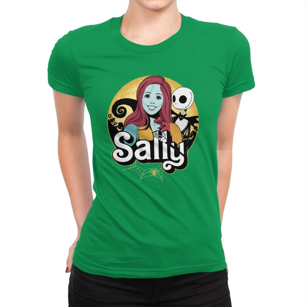 Sally - Anytime - Womens Premium T-Shirts RIPT Apparel Small / Kelly Green