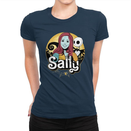Sally - Anytime - Womens Premium T-Shirts RIPT Apparel Small / Midnight Navy