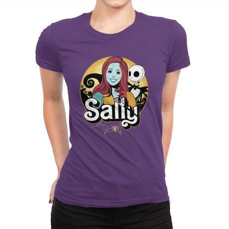 Sally - Anytime - Womens Premium T-Shirts RIPT Apparel Small / Purple Rush