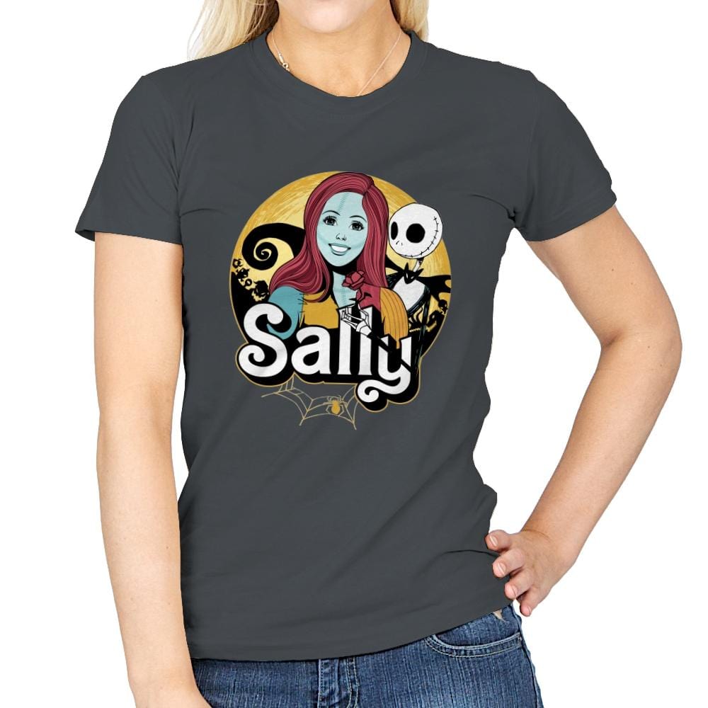 Sally - Anytime - Womens T-Shirts RIPT Apparel Small / Charcoal