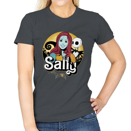 Sally - Anytime - Womens T-Shirts RIPT Apparel Small / Charcoal