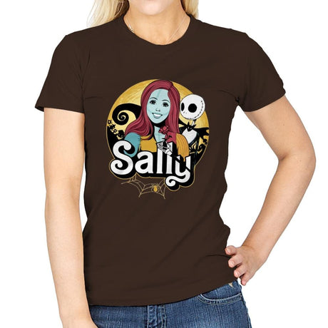 Sally - Anytime - Womens T-Shirts RIPT Apparel Small / Dark Chocolate