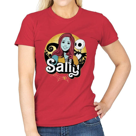 Sally - Anytime - Womens T-Shirts RIPT Apparel Small / Red