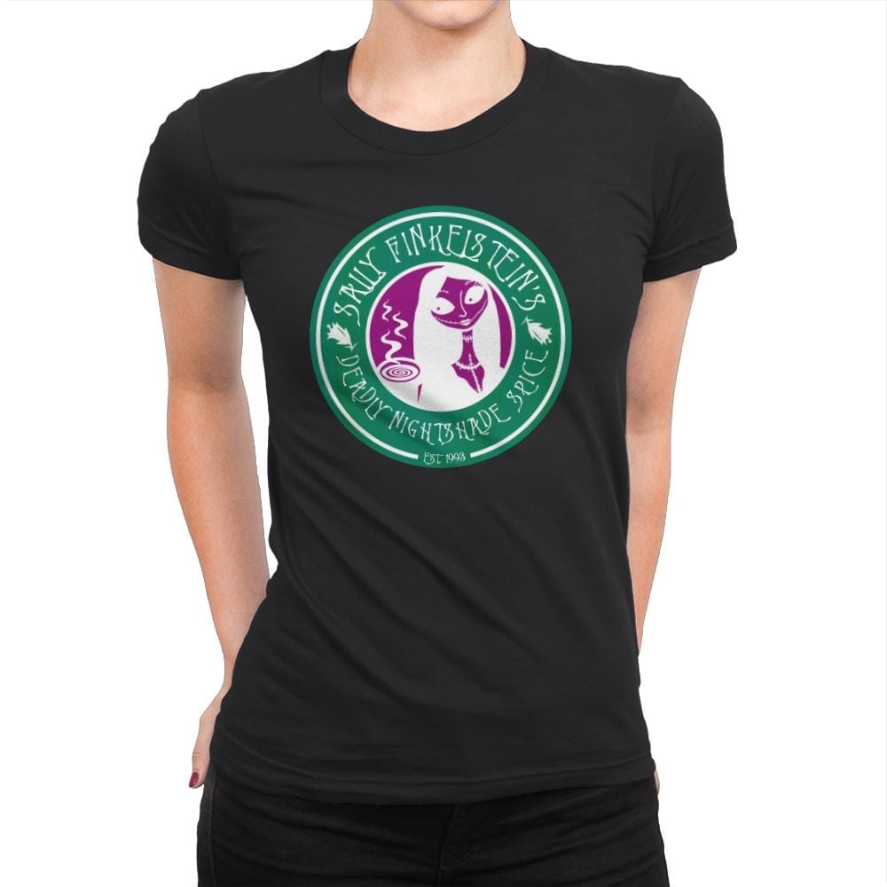 Sally's Deadly Spice - Womens Premium T-Shirts RIPT Apparel Small / Black