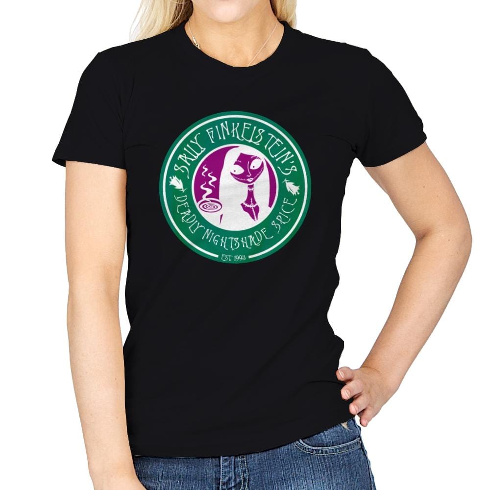 Sally's Deadly Spice - Womens T-Shirts RIPT Apparel Small / Black