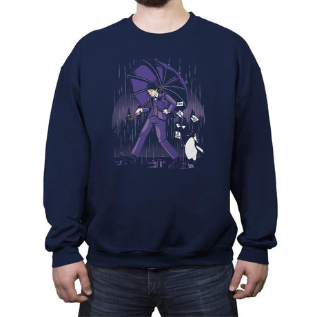 Salty Penguin - Crew Neck Sweatshirt Crew Neck Sweatshirt RIPT Apparel Small / Navy