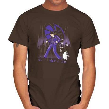 Salty Penguin Exclusive - Mens T-Shirts RIPT Apparel Small / Dark Chocolate