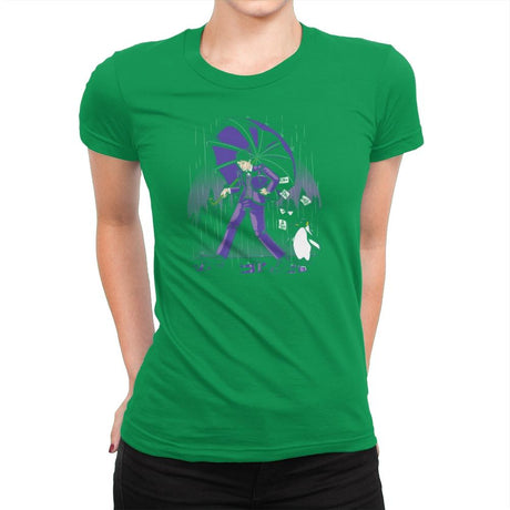 Salty Penguin Exclusive - Womens Premium T-Shirts RIPT Apparel Small / Kelly Green