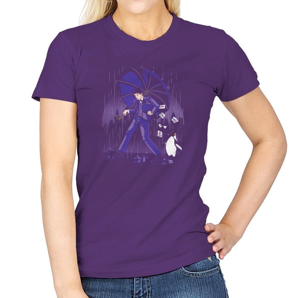 Salty Penguin Exclusive - Womens T-Shirts RIPT Apparel Small / Purple