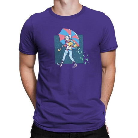 Salty Squad Girl Exclusive - Mens Premium T-Shirts RIPT Apparel Small / Purple Rush
