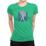 Salty Squad Girl Exclusive - Womens Premium T-Shirts RIPT Apparel Small / Kelly Green