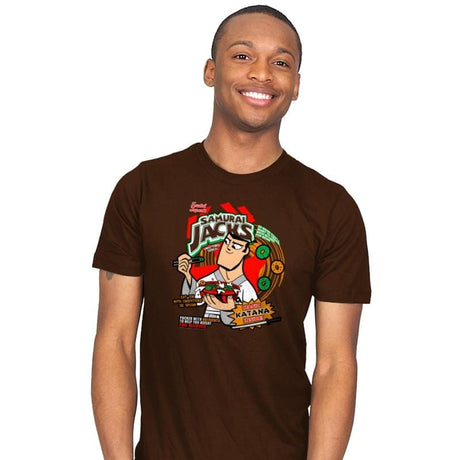 Samurai Cereal - Mens T-Shirts RIPT Apparel