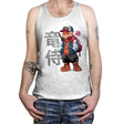 Samurai Dragon 2 - Tanktop Tanktop RIPT Apparel X-Small / White