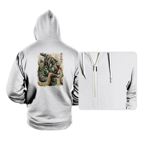 Samurai Hunter - Hoodies Hoodies RIPT Apparel