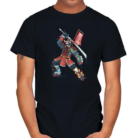 Samurai of Lions Exclusive - Mens T-Shirts RIPT Apparel Small / Black