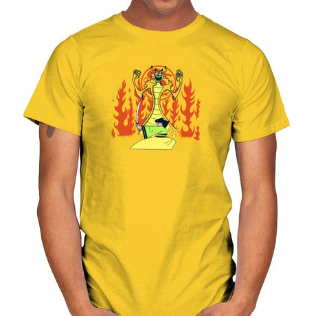 Samurai Princess Exclusive - Mens T-Shirts RIPT Apparel Small / Daisy