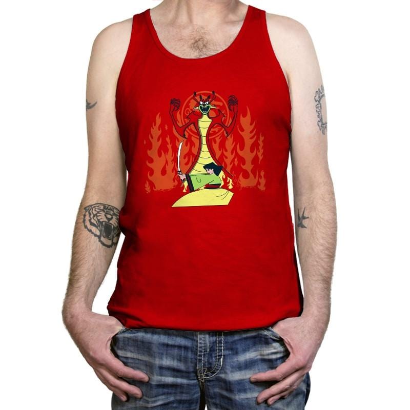 Samurai Princess Exclusive - Tanktop Tanktop RIPT Apparel