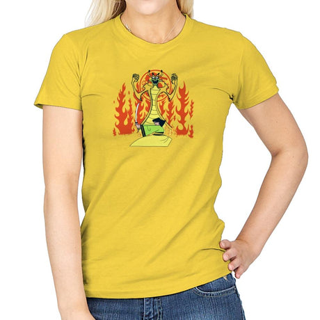 Samurai Princess Exclusive - Womens T-Shirts RIPT Apparel Small / Daisy