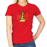 Samurai Princess Exclusive - Womens T-Shirts RIPT Apparel Small / Red