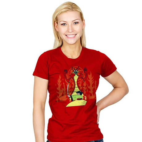 Samurai Princess - Womens T-Shirts RIPT Apparel