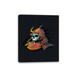Samurai Skulls - Canvas Wraps Canvas Wraps RIPT Apparel 8x10 / Black