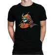 Samurai Skulls - Mens Premium T-Shirts RIPT Apparel Small / Black