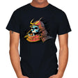 Samurai Skulls - Mens T-Shirts RIPT Apparel Small / Black