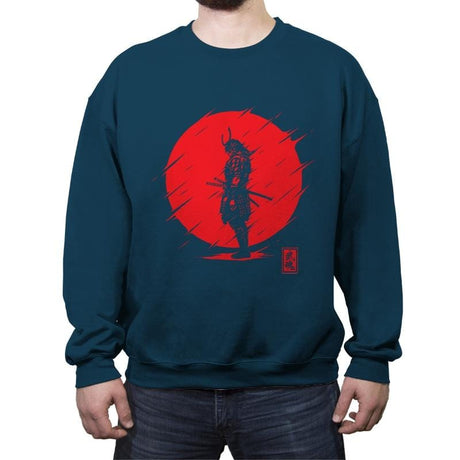 Samurai Spirit - Crew Neck Sweatshirt Crew Neck Sweatshirt RIPT Apparel