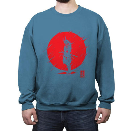 Samurai Spirit - Crew Neck Sweatshirt Crew Neck Sweatshirt RIPT Apparel