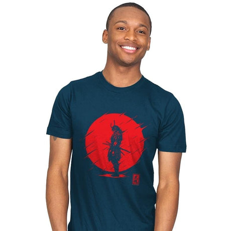 Samurai Spirit - Mens T-Shirts RIPT Apparel Small / Indigo