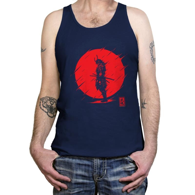 Samurai Spirit - Tanktop Tanktop RIPT Apparel X-Small / Navy