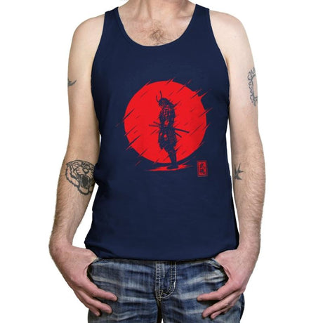 Samurai Spirit - Tanktop Tanktop RIPT Apparel X-Small / Navy